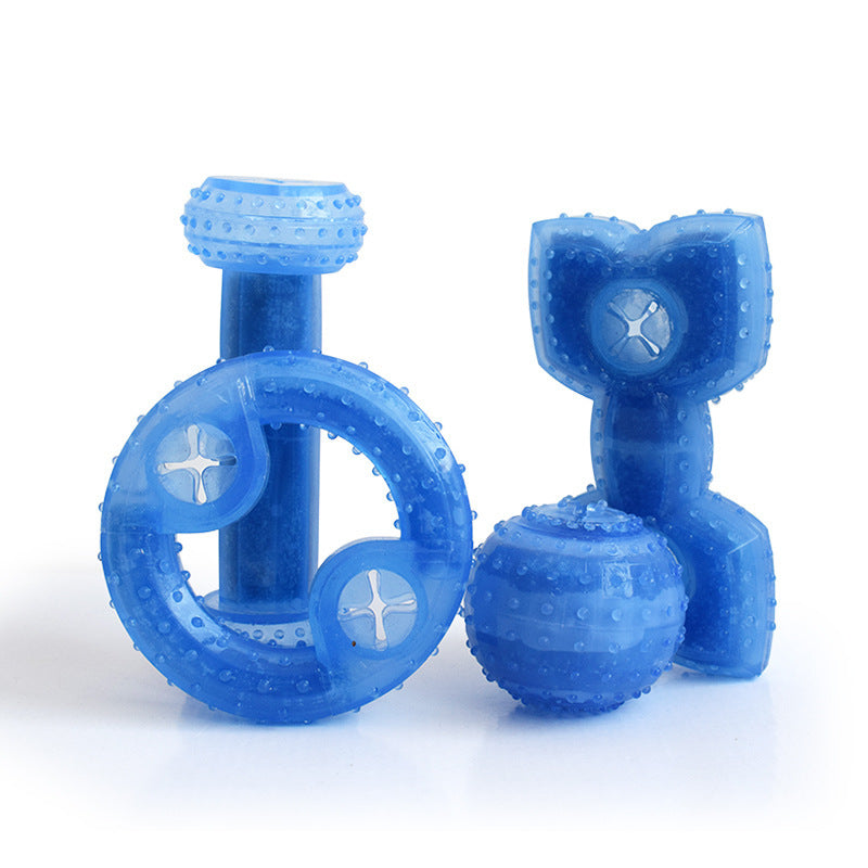 Teething Ring Freeze Dogs Chew Toy
