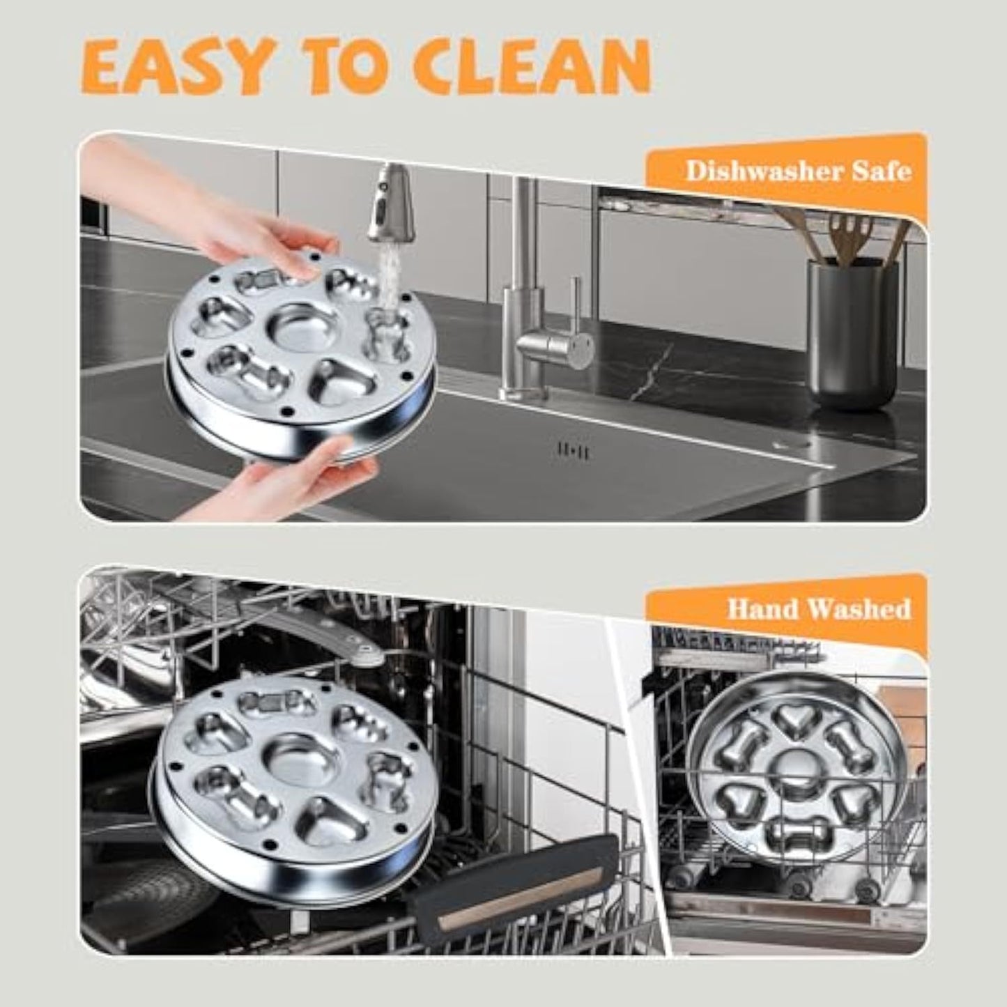 Non-Slip Metal Dog Food Bowl