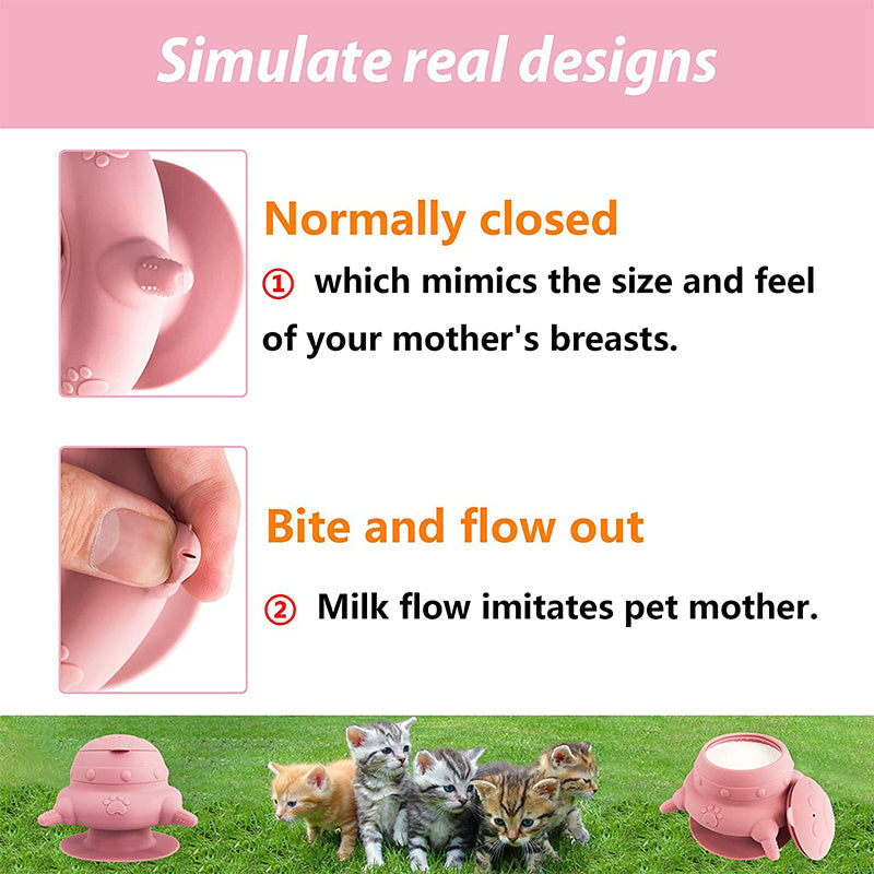 Puppy Feeder With 4 Teats
