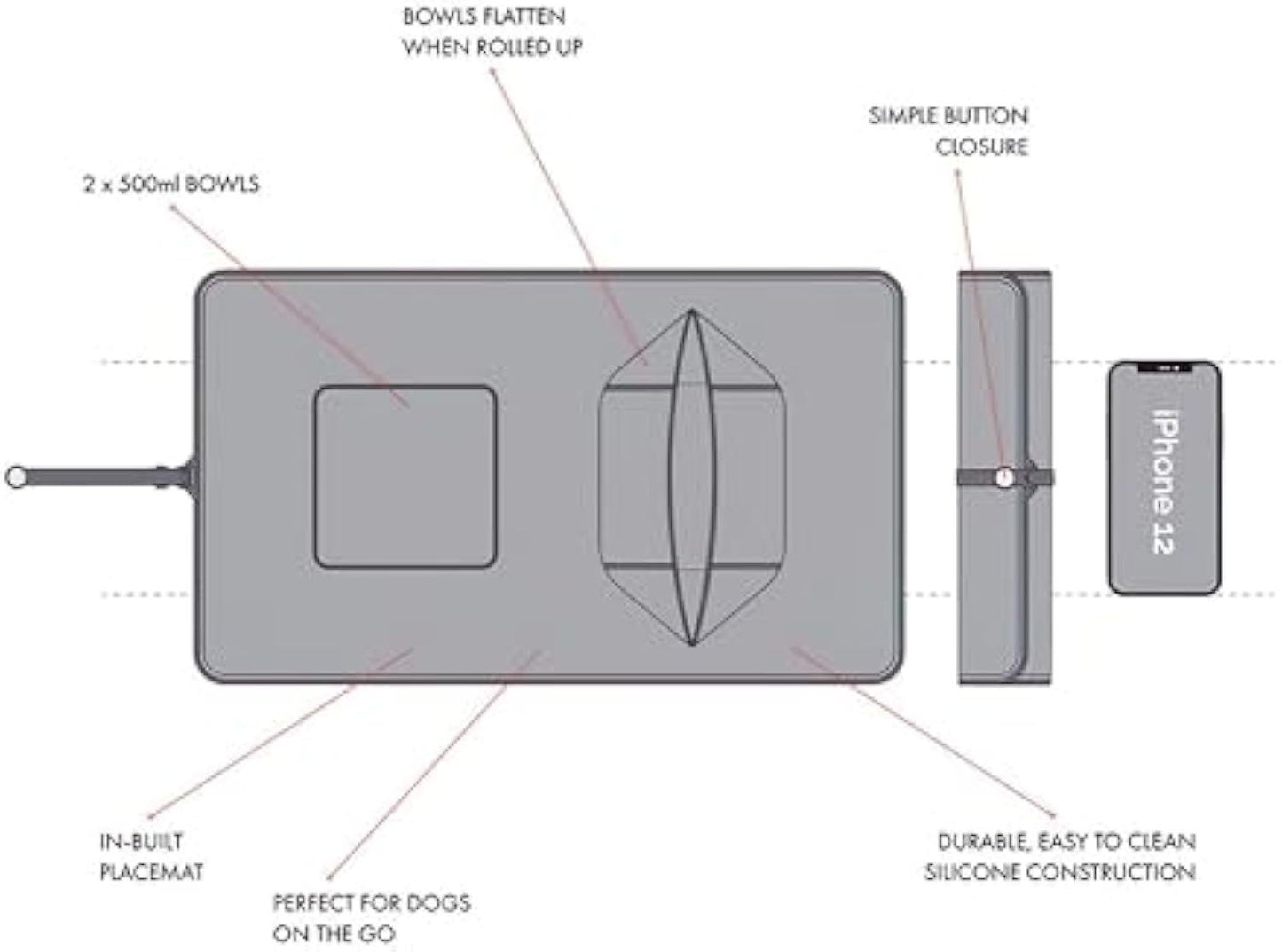 Generic Portable Pet Feeder