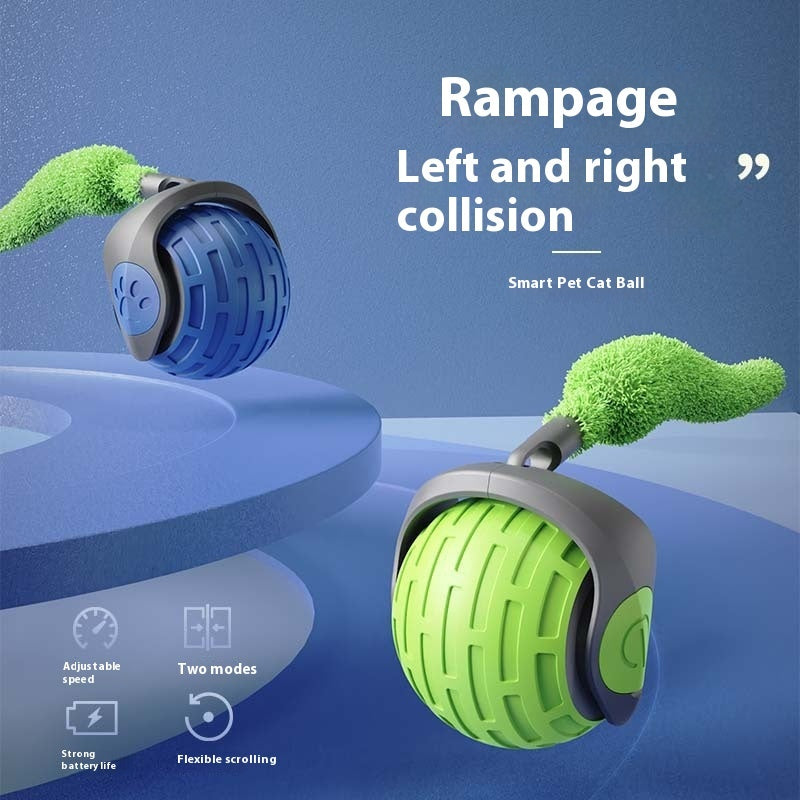 Auto Electric Rolling Ball Toys For Cat