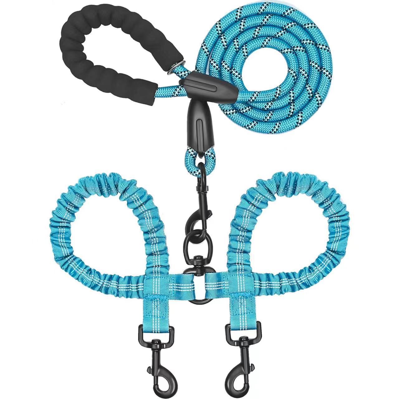 Dog One Drag Two Explosion-proof Retractable Leash
