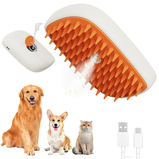 Steam Brush Spray Massage Comb