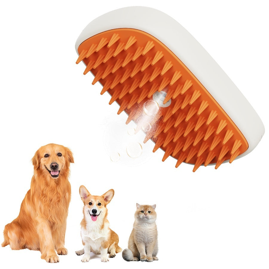 Steam Brush Spray Massage Comb