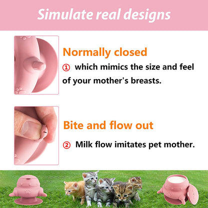 Puppy Feeder With 4 Teats
